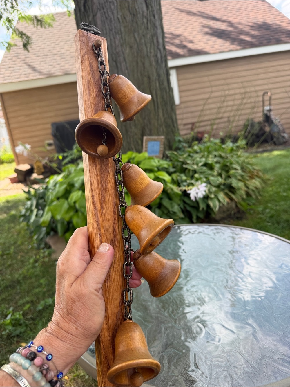 6 solid oak Bells - Picture 4 of 7